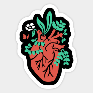Heart of Pachamama Sticker
